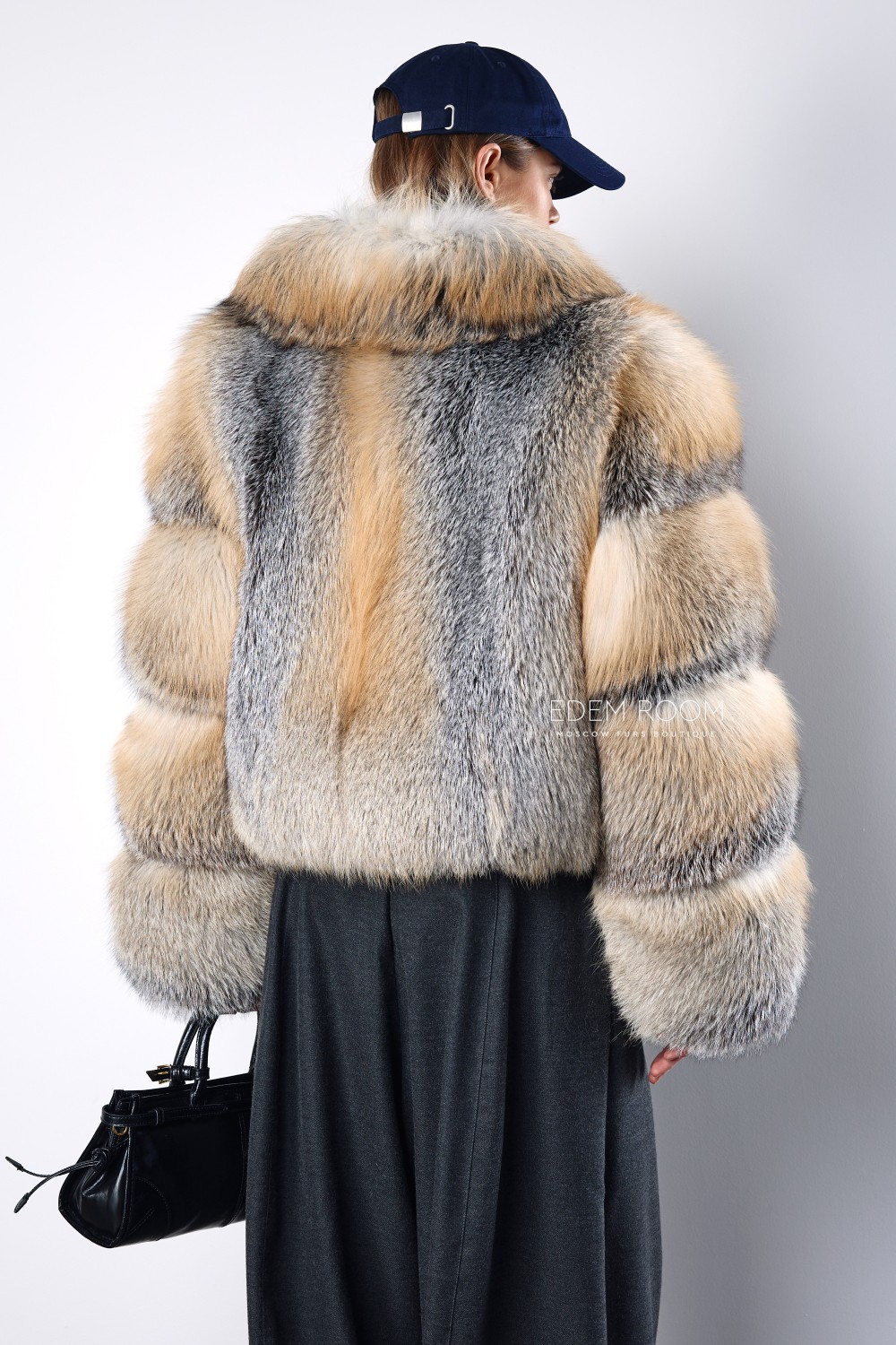 шуба из лисы