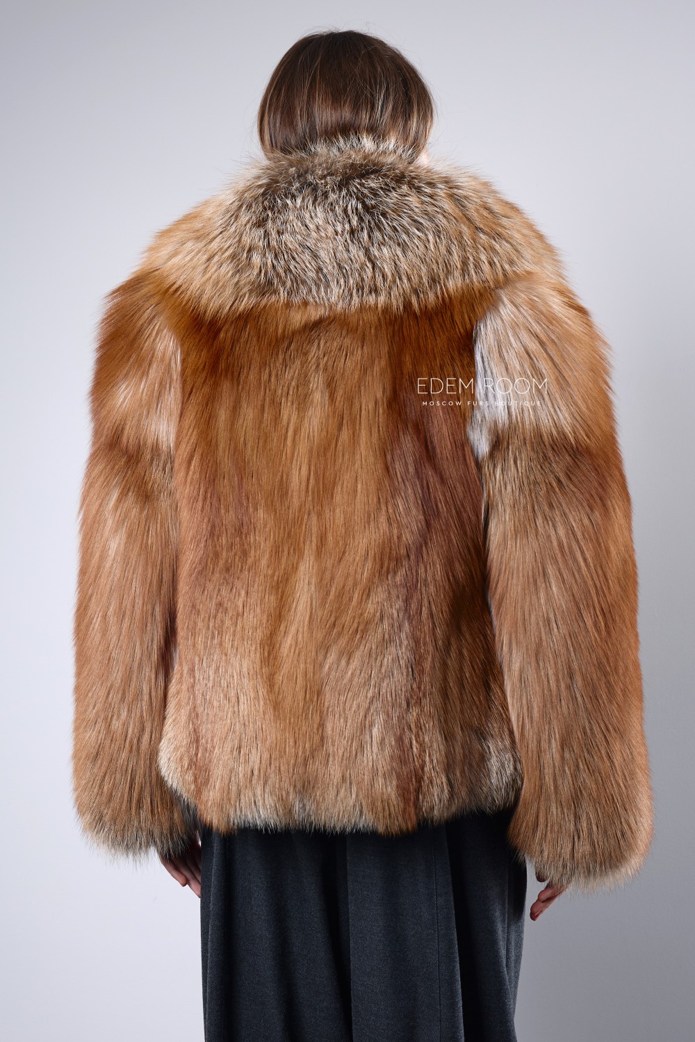 шуба из лисы