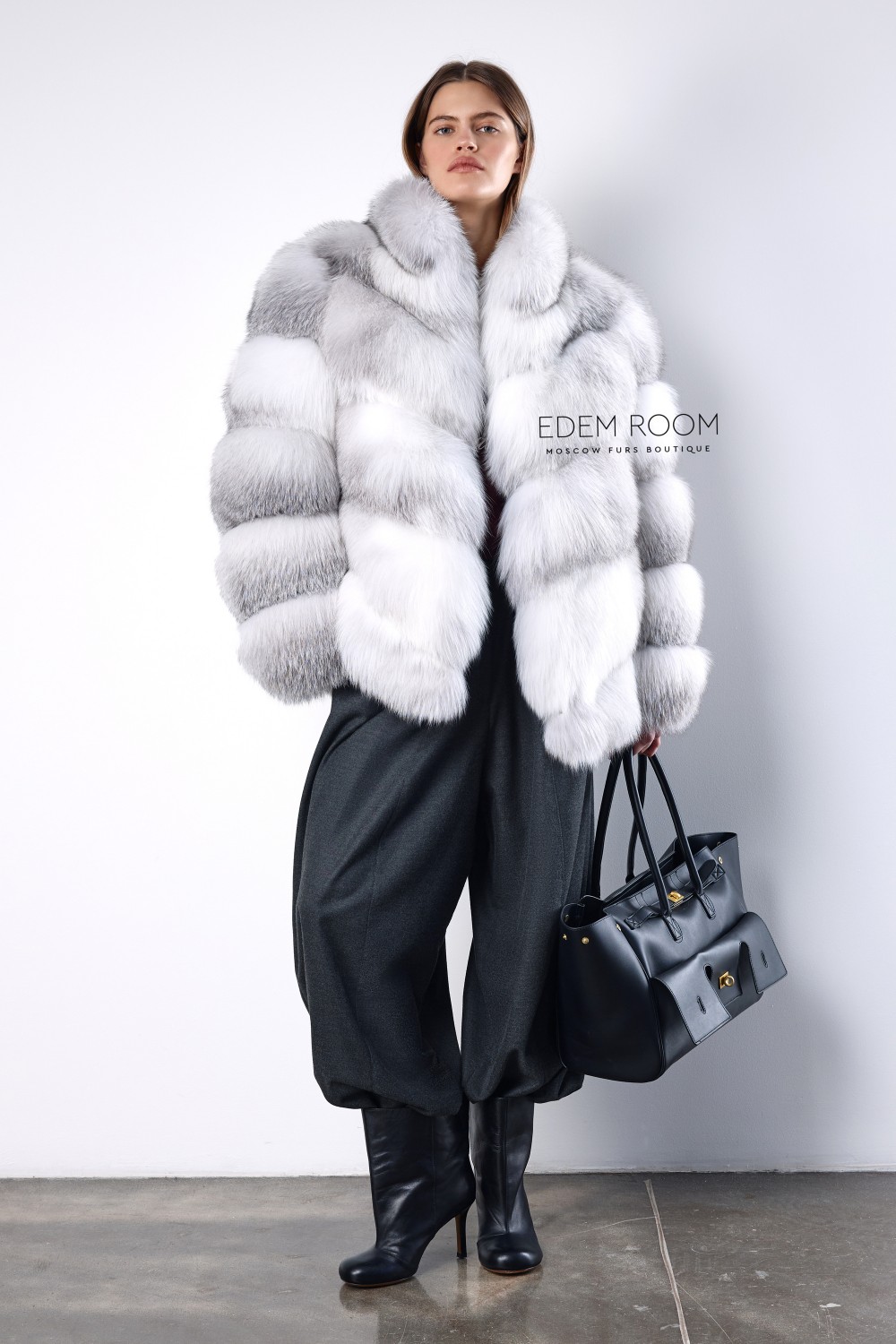 шуба из лисы