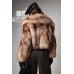 меховая куртка из лисы