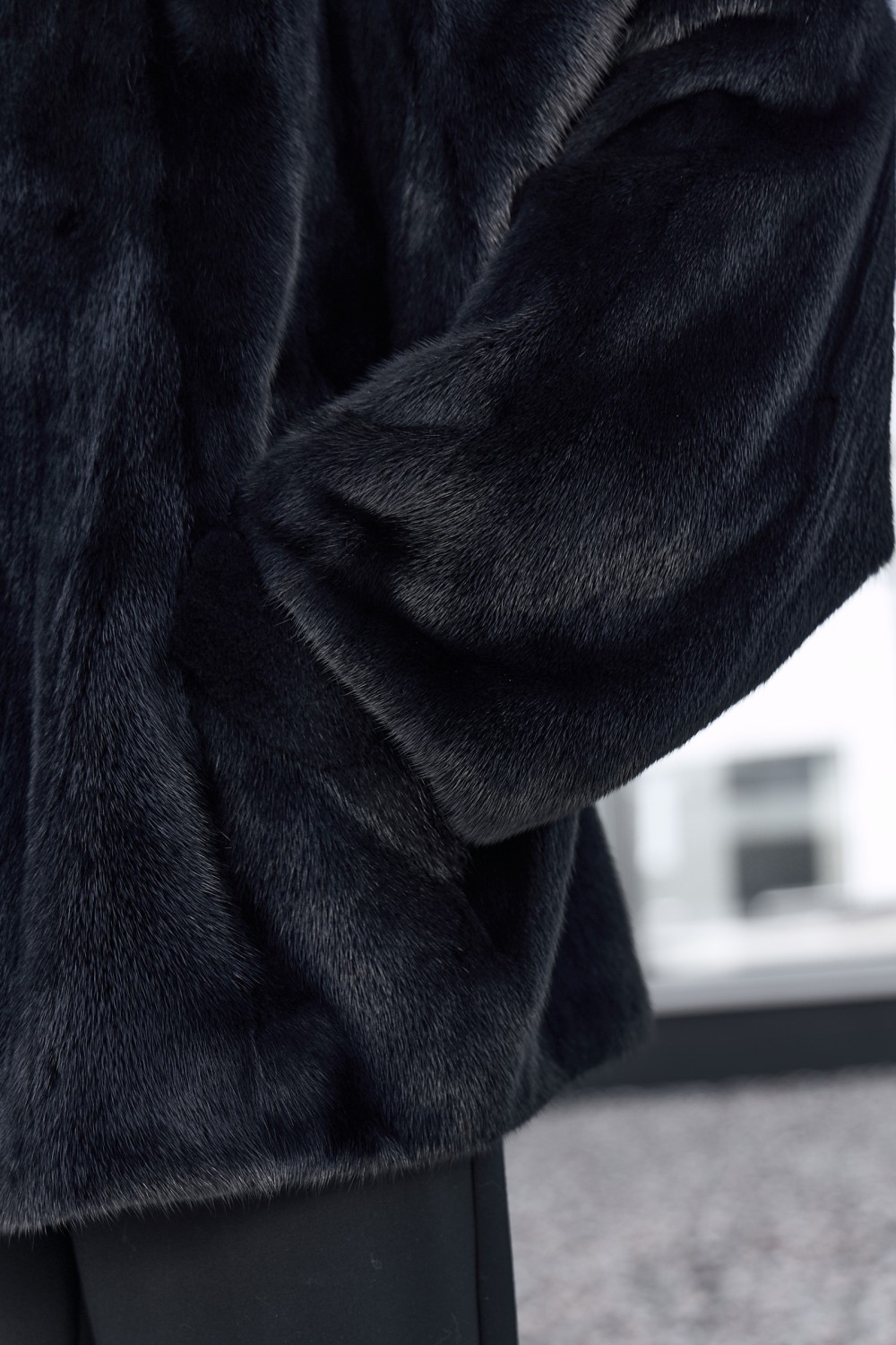 шуба из норки