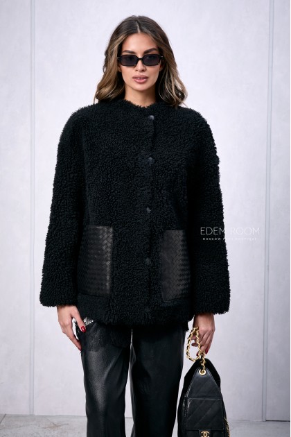 шубка - дублёнка из овчины