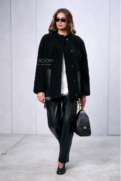 шубка - дублёнка из овчины