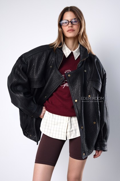 кожаная куртка