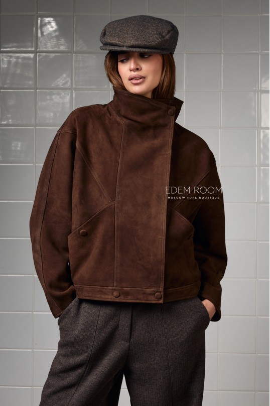 женская замшевая куртка