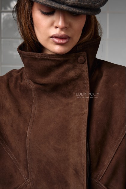 женская замшевая куртка