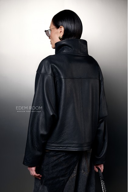 кожаная куртка - женская