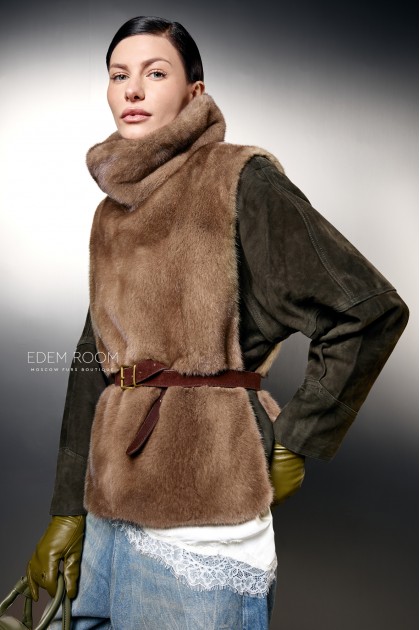 манишка из норки