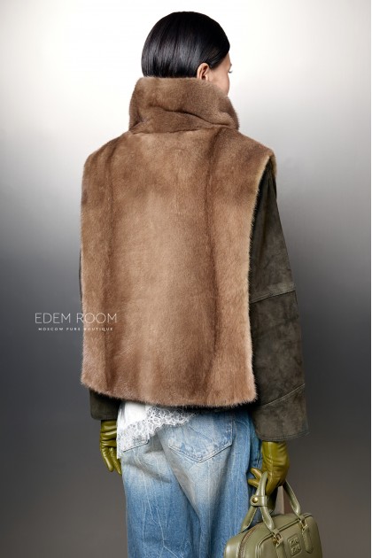 манишка из норки