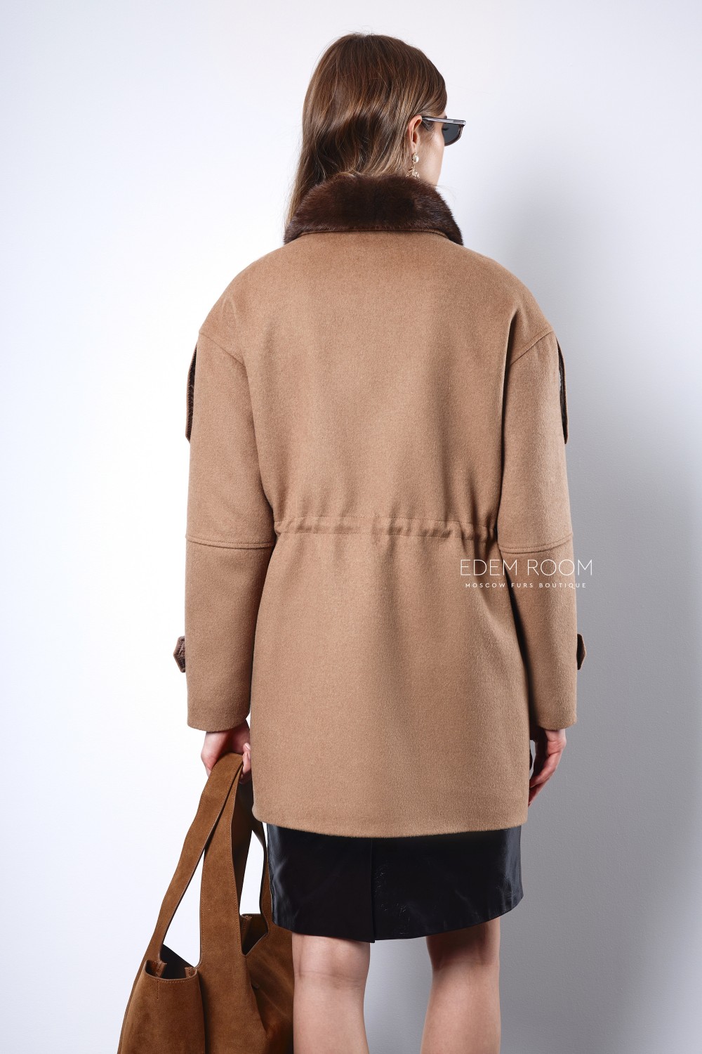 пальто с мехом