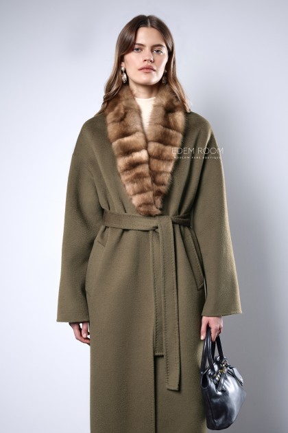 пальто с мехом