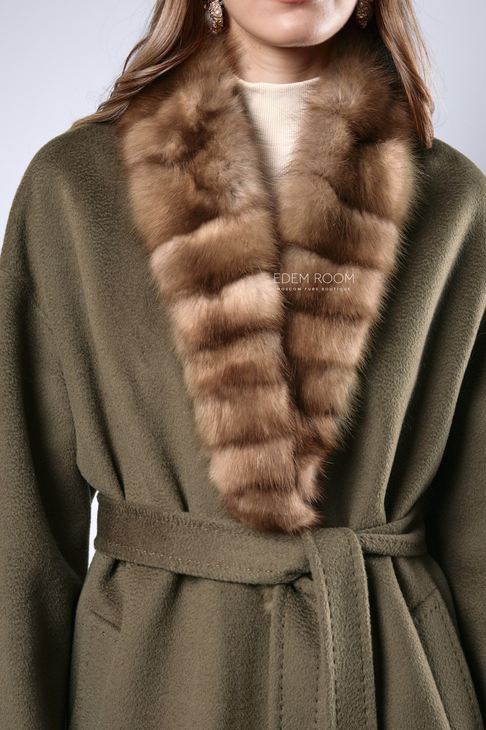 пальто с мехом