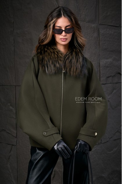 пальто с мехом