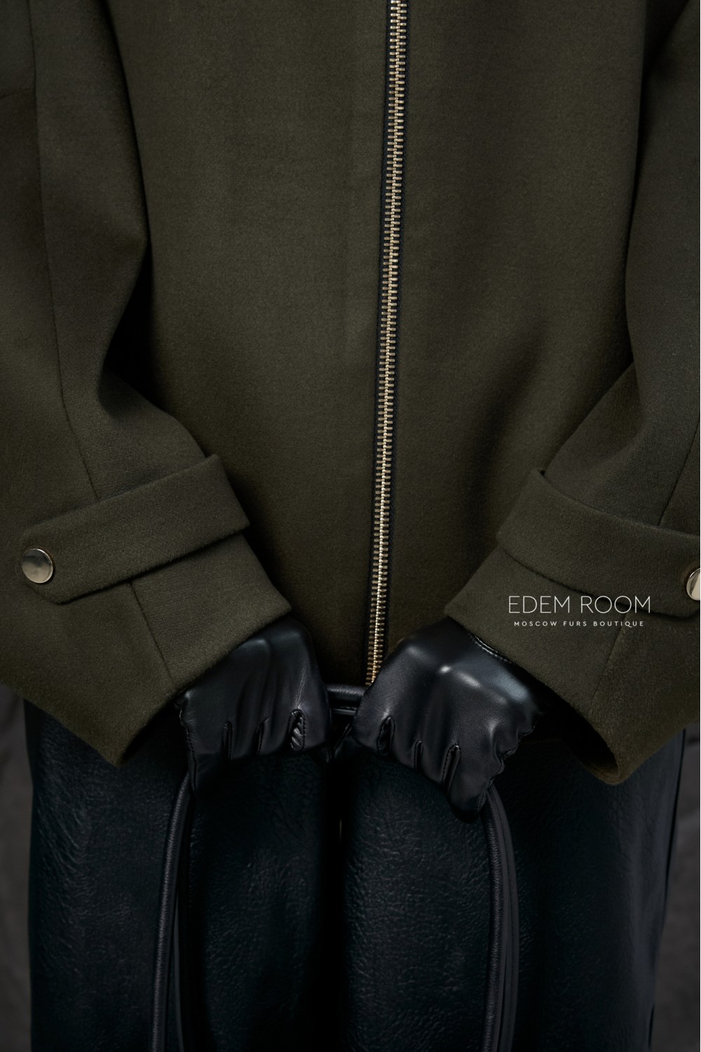 пальто с мехом