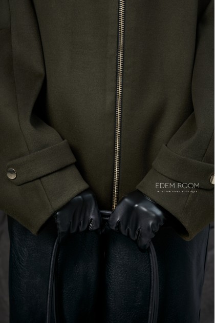 пальто с мехом