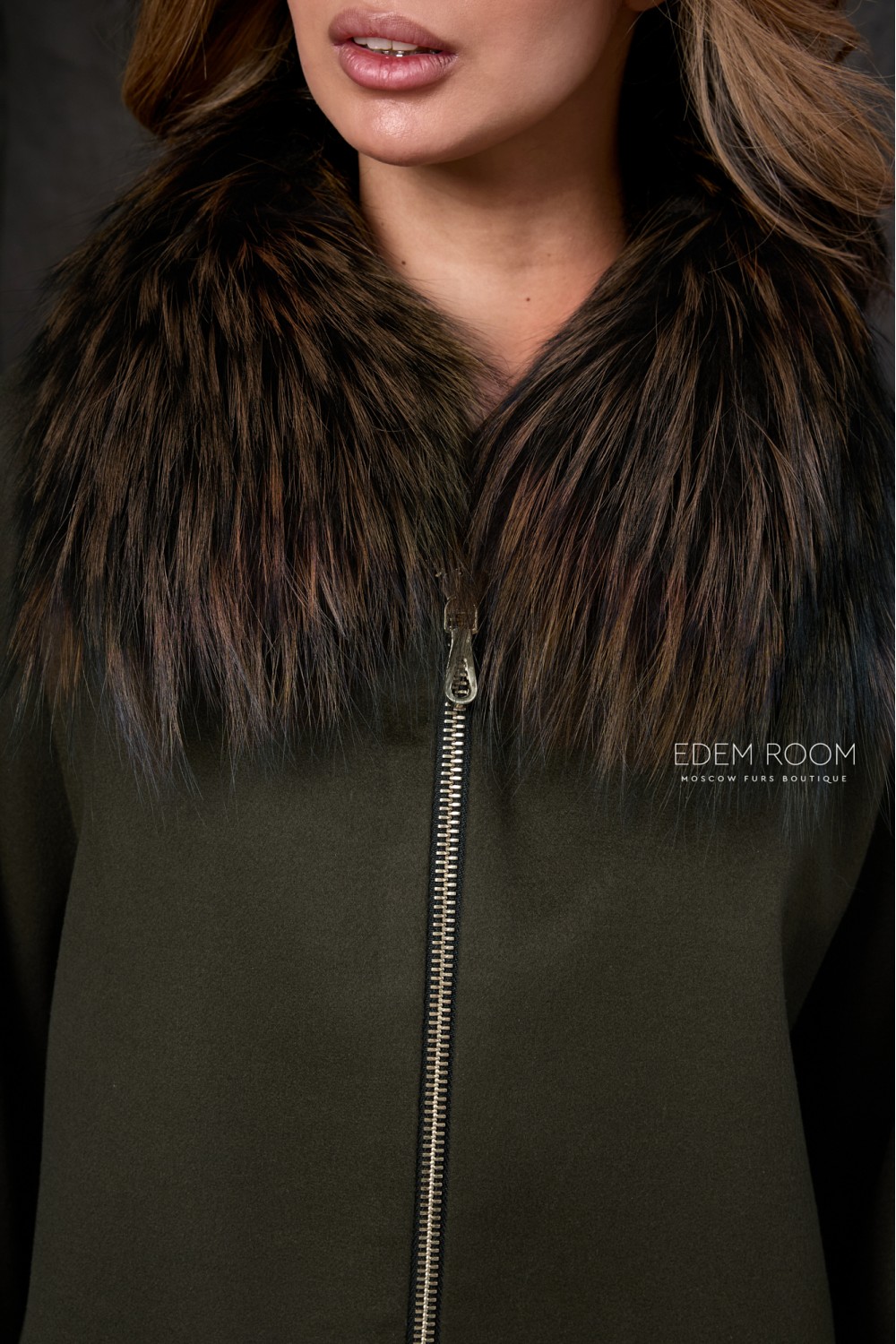 пальто с мехом