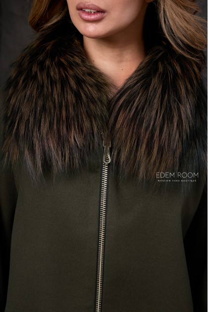 пальто с мехом