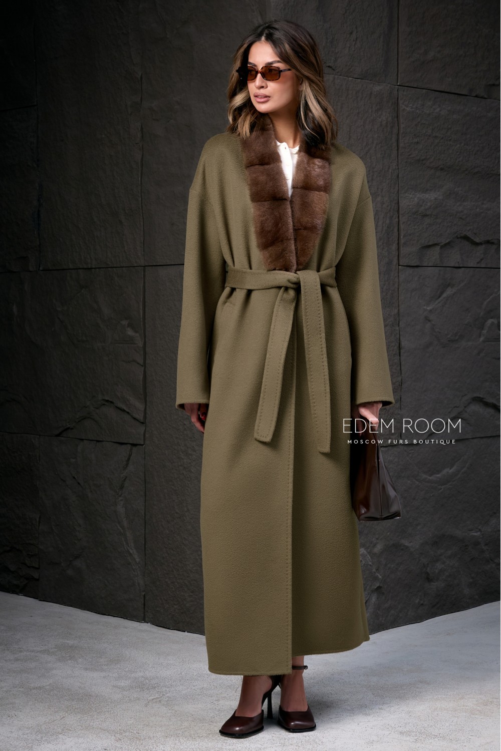 пальто с мехом