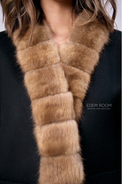 пальто с мехом