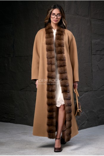 пальто с мехом