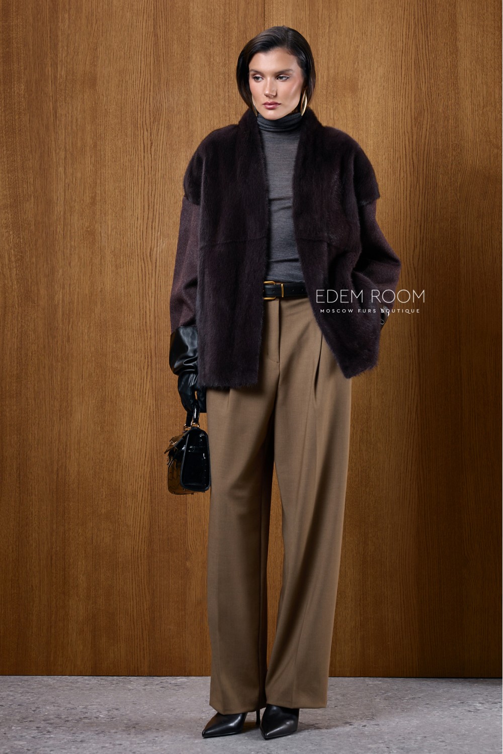 куртка пальто из меха норки