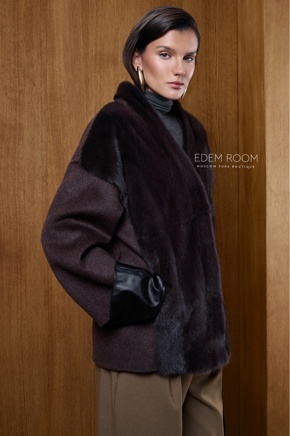 куртка пальто из меха норки