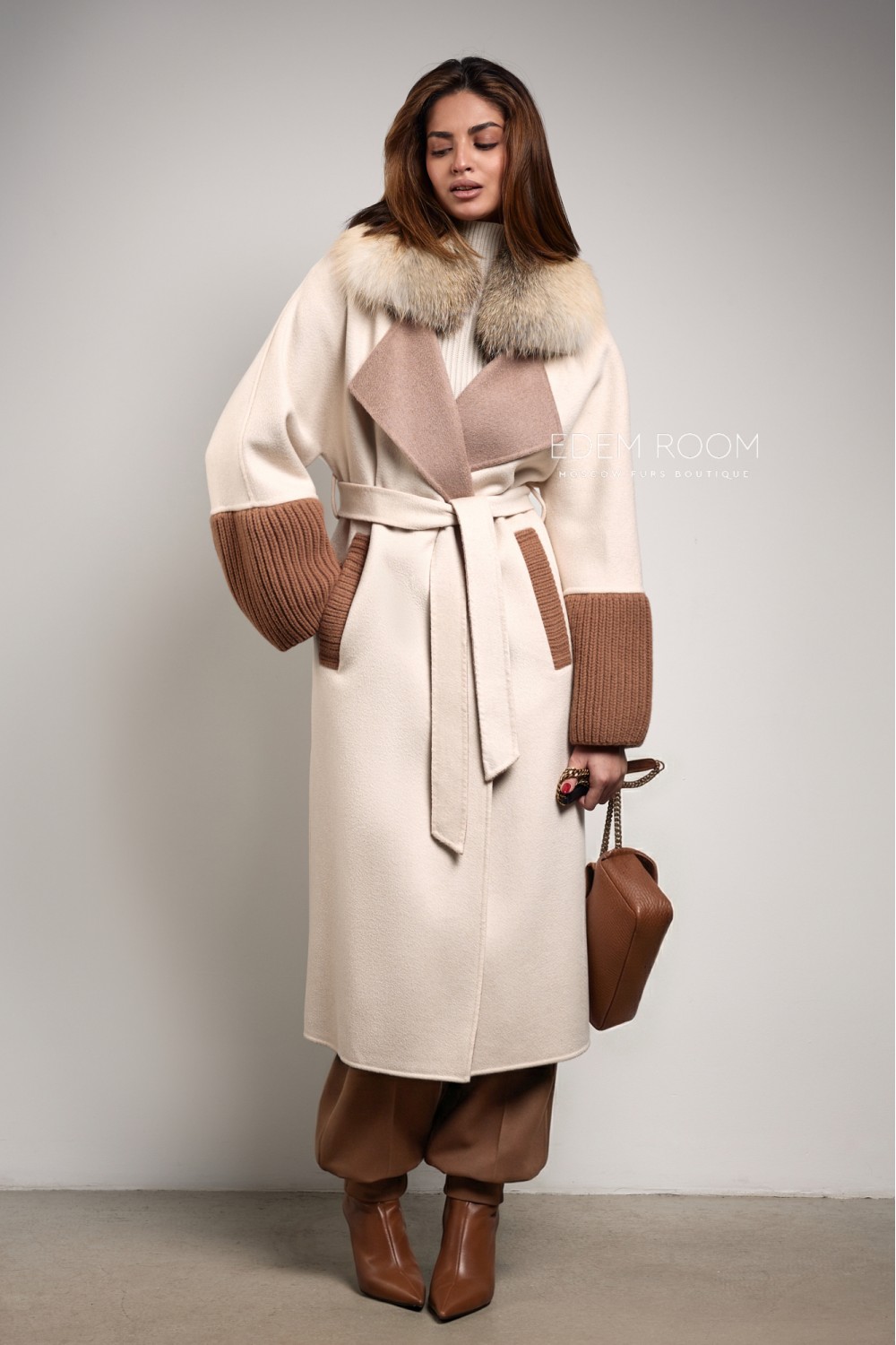 Пальто с мехом