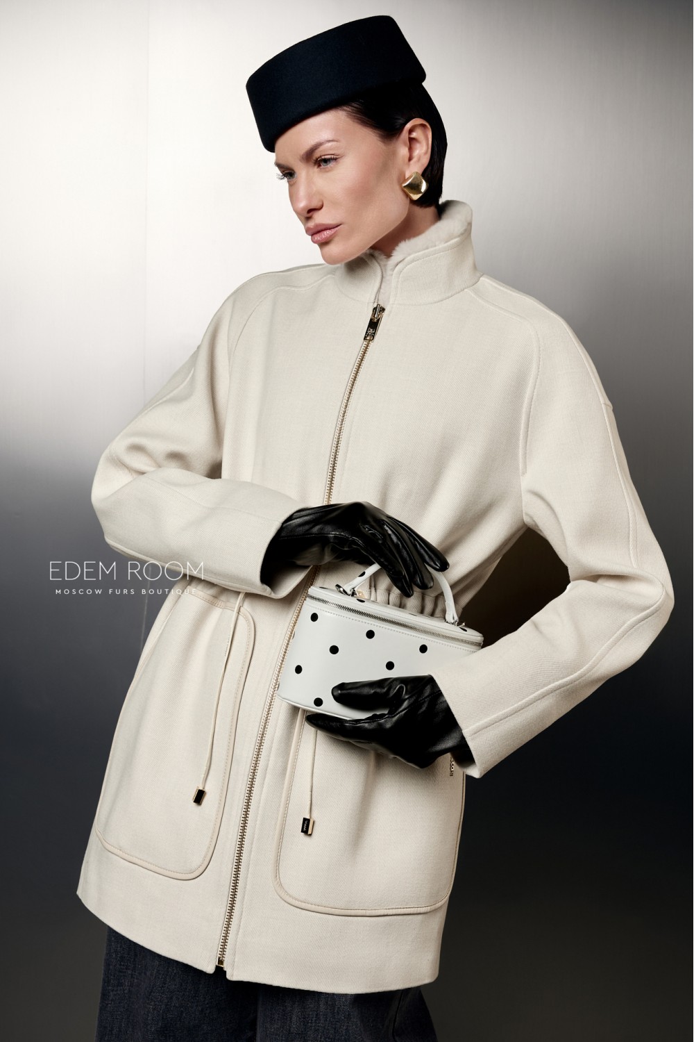 куртка - пальто на кулиске