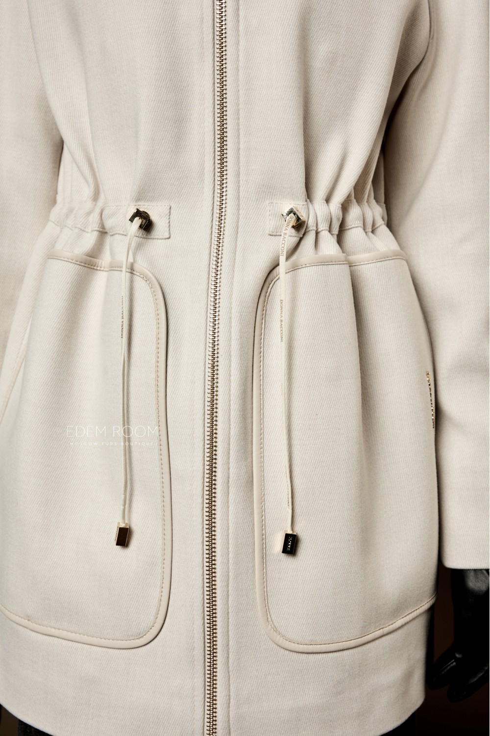 куртка - пальто на кулиске