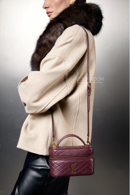 куртка - пальто с меховым воротником