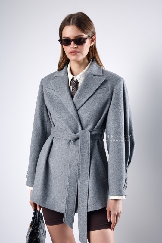 полупальто под пояс