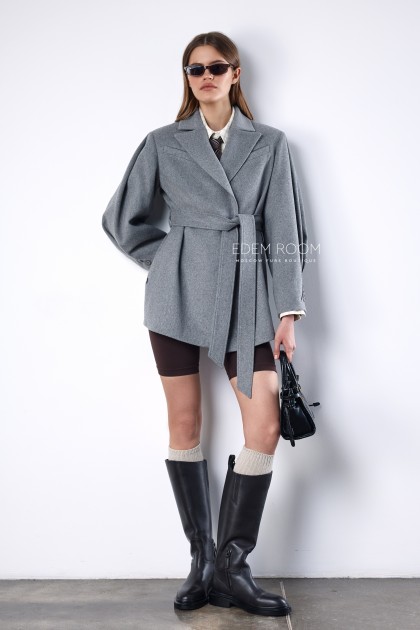 полупальто под пояс