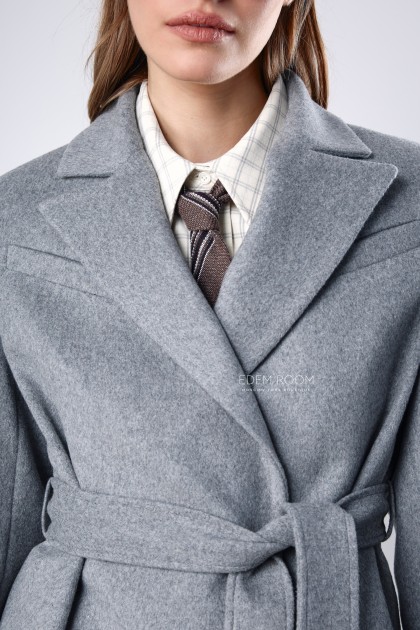 полупальто под пояс