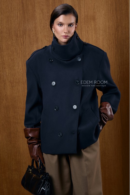 двубортное пальто - пиджак 