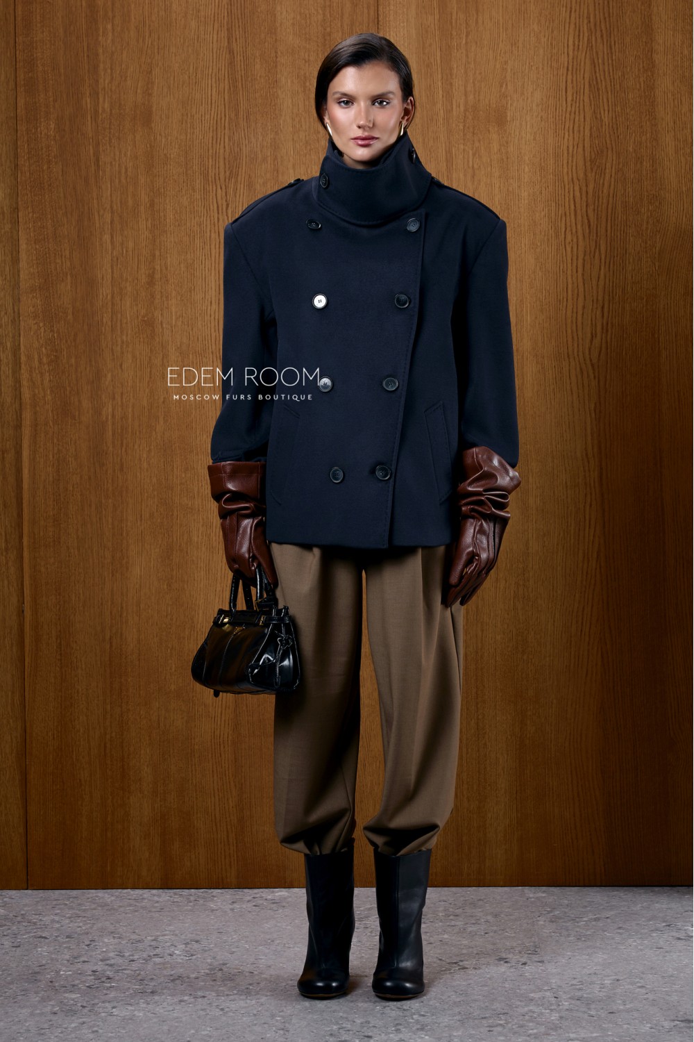 двубортное пальто - пиджак 