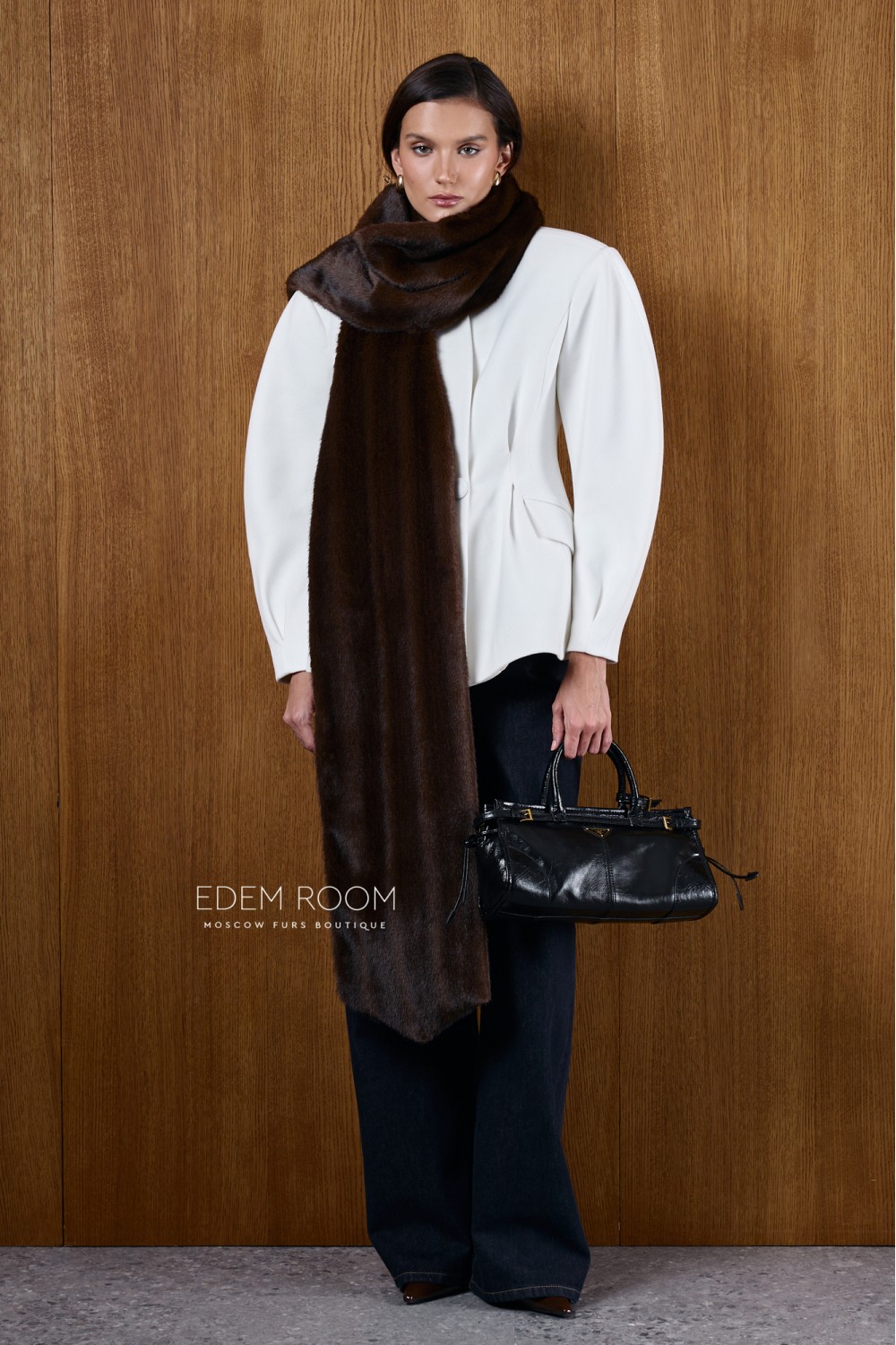 Приталенное пальто - жакет