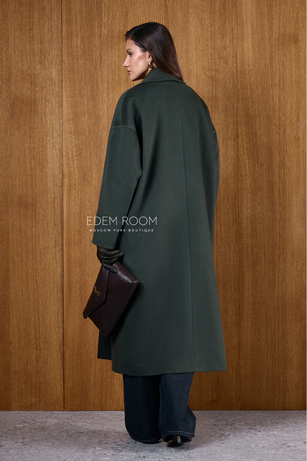 кашемировое пальто без меха