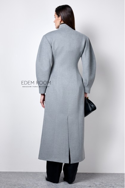 удлиненное пальто из кашемира