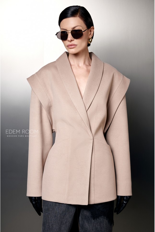 пальто - пиджак приталенное 