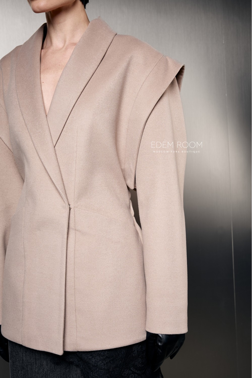 пальто - пиджак приталенное 