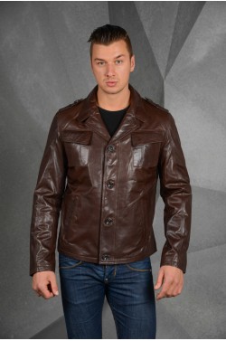 Мужская коричневая  куртка 