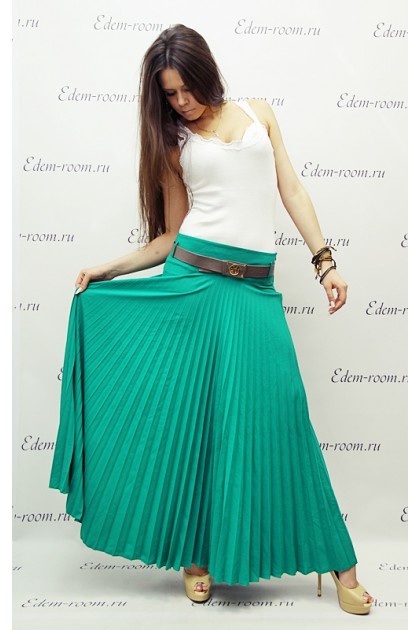 Длинная плиссированная юбка от SOGO 