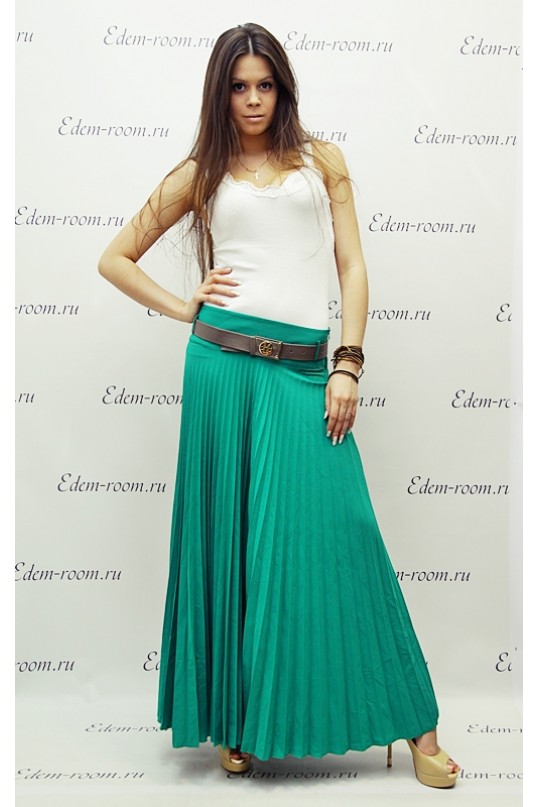 Длинная плиссированная юбка от SOGO 