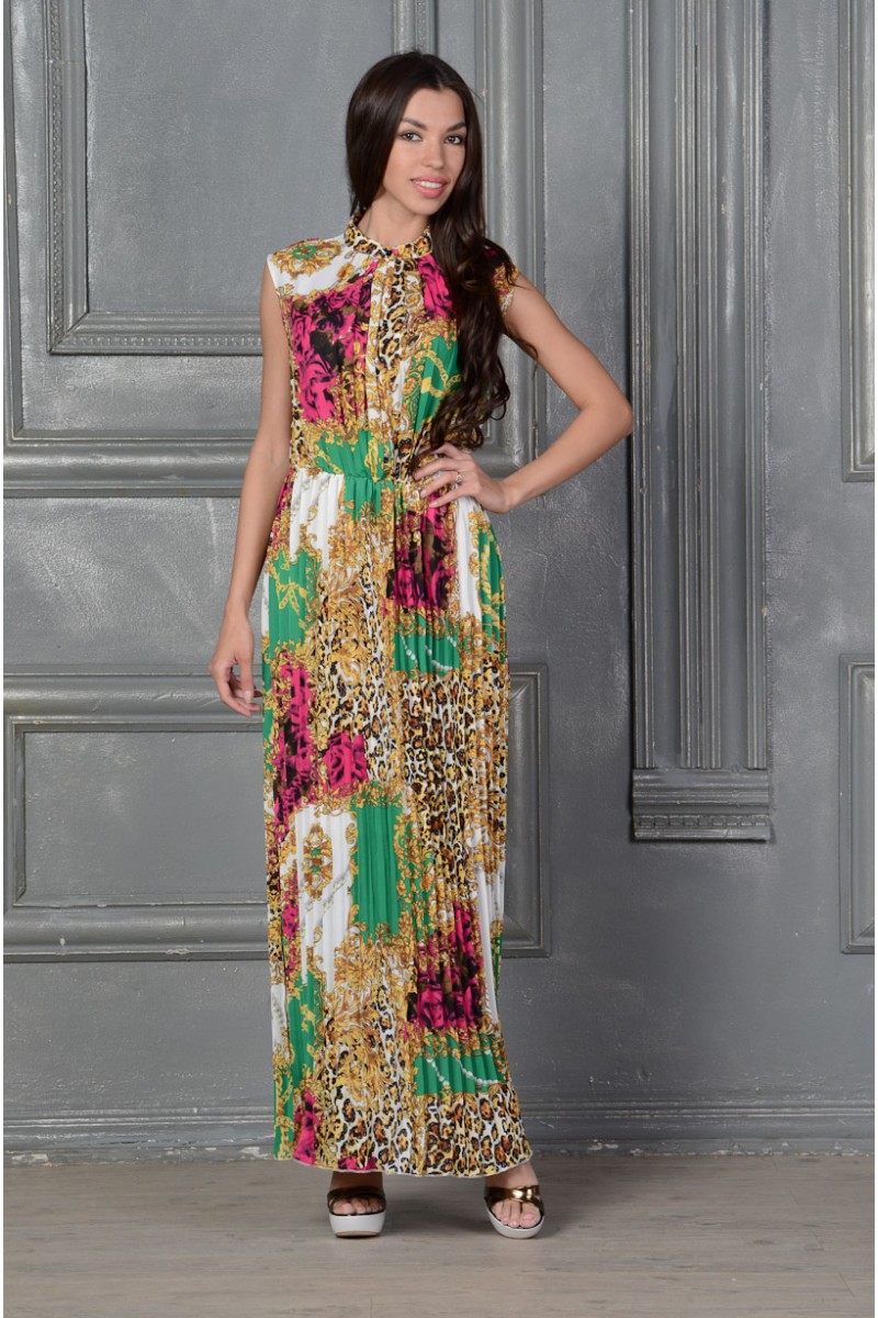 Длинное платье сарафан