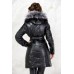 Стильное пальто из эко-кожи на зиму